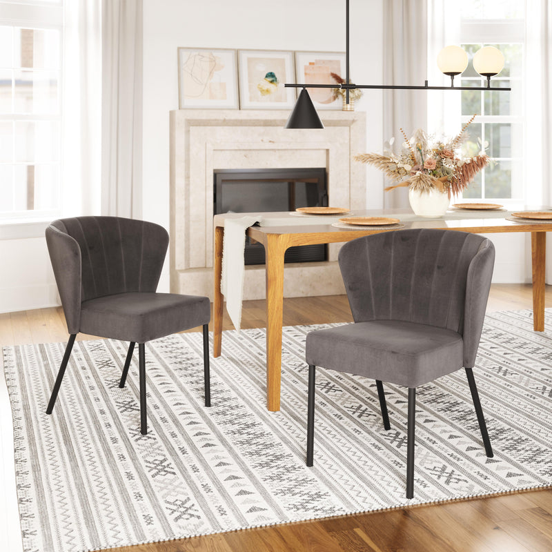 Zuo Aimee 109679 Dining Chair - Grey IMAGE 9