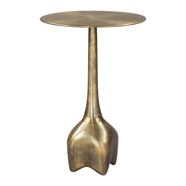 Zuo Lexi 109460 Side Table - Antique Brass IMAGE 1