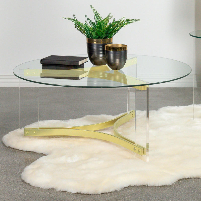 Coaster Furniture Janessa Coffee Table 710068 IMAGE 9