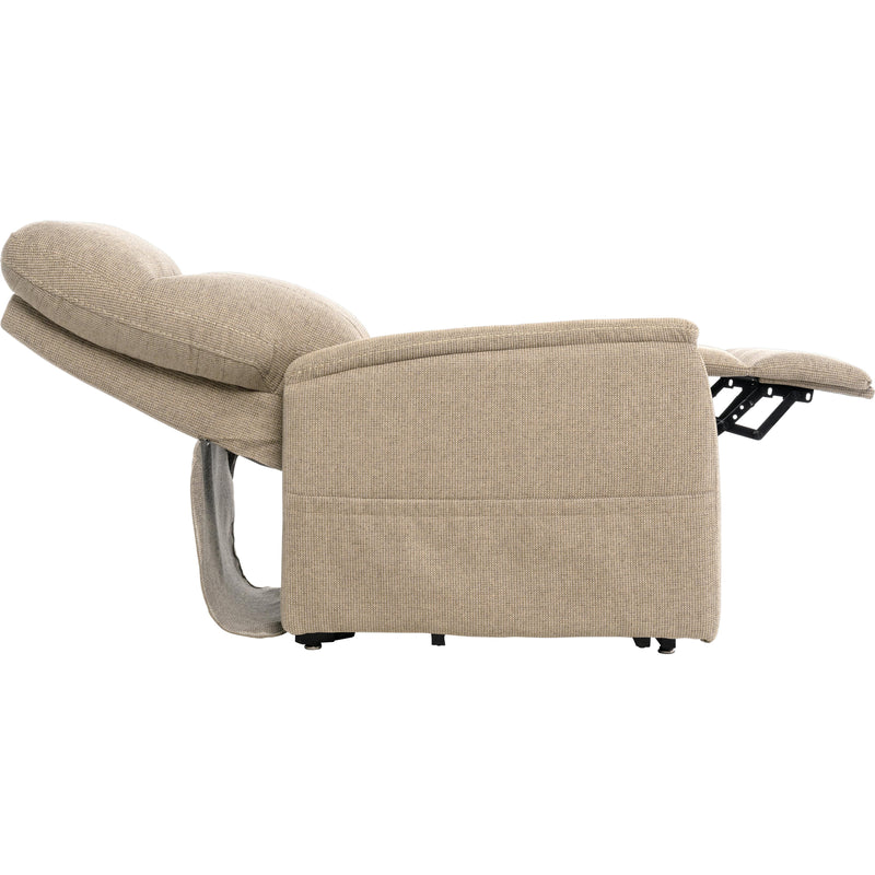 Ultimate Power Recliner Lift Chairs Lift Chairs MM-6410 Petite Power Recliner with Lift - Benti Latte IMAGE 4