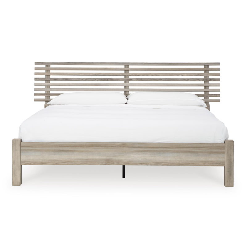 Signature Design by Ashley Hasbrick King Panel Bed B100-14/B2075-156/B2075-158 IMAGE 2