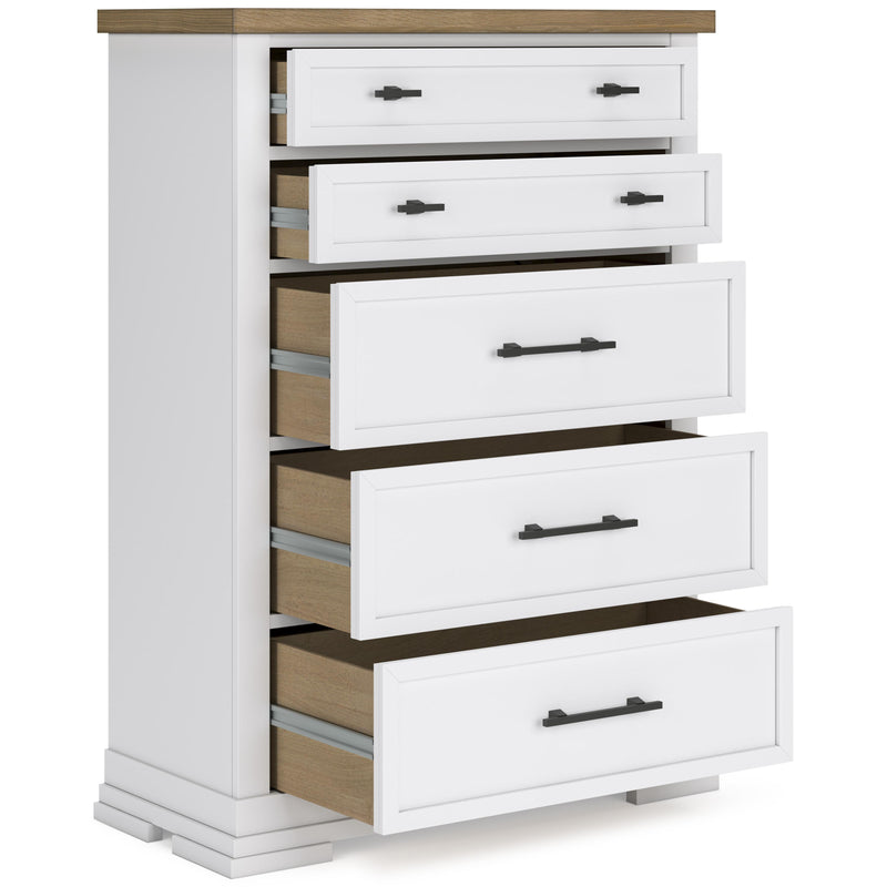 Signature Design by Ashley Ashbryn 5-Drawer Chest B844-46 IMAGE 2