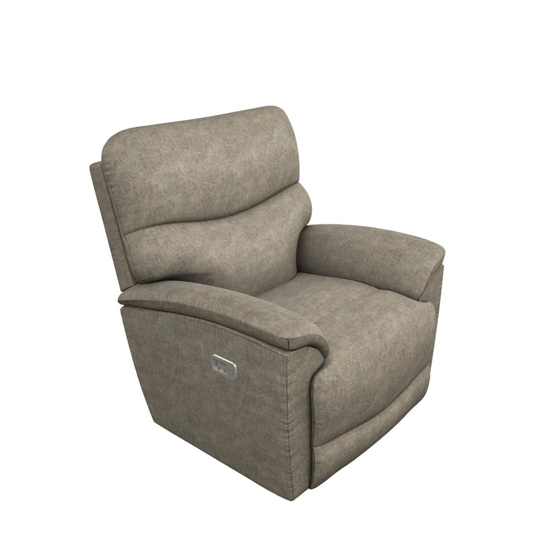 La-Z-Boy Trouper Power Rocker Fabric Recliner 10X724 E153765 IMAGE 1