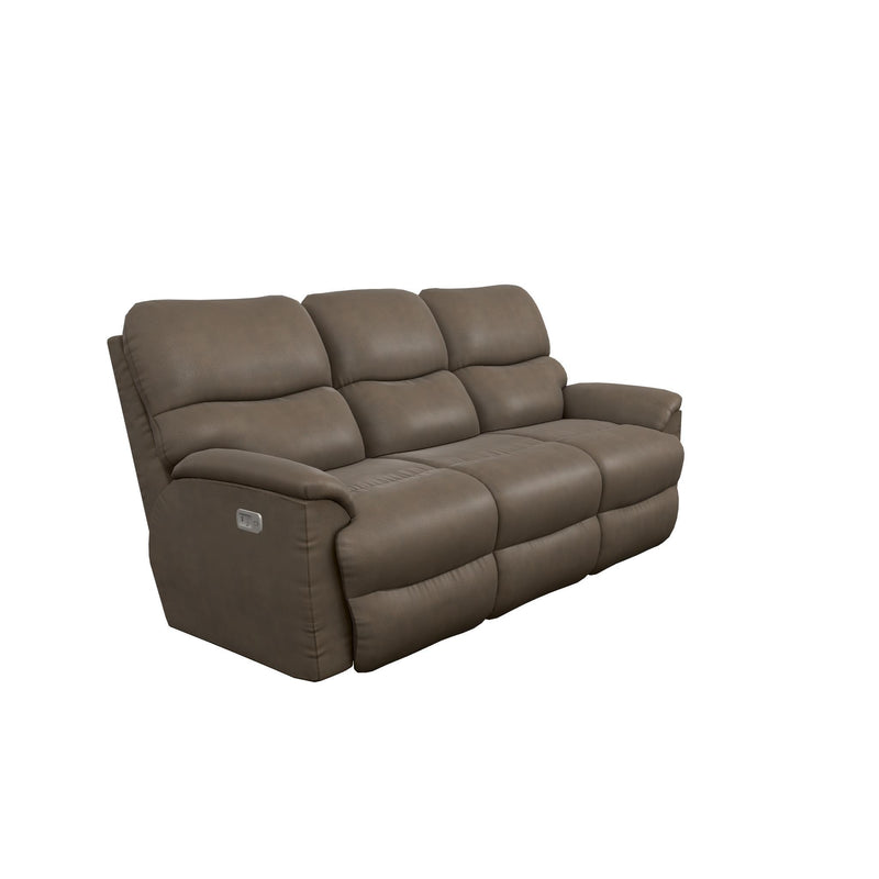 La-Z-Boy Trouper Power Reclining Fabric Sofa U44724 E153767 IMAGE 1