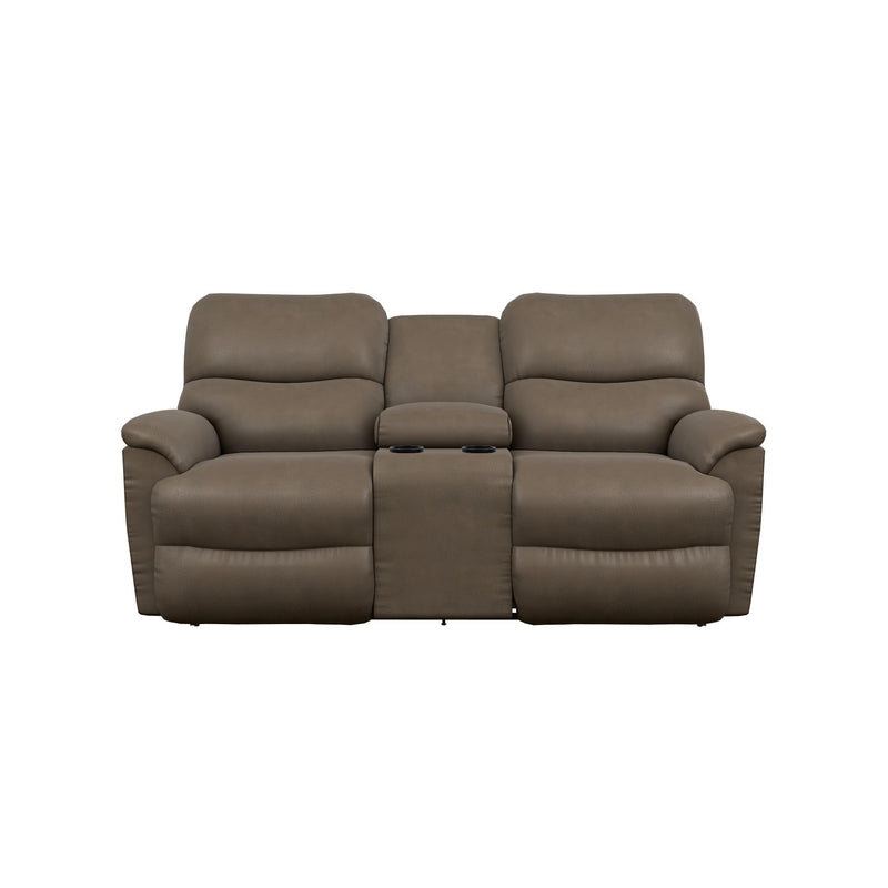 La-Z-Boy Trouper Power Reclining Fabric Loveseat U49724 E153767 IMAGE 2