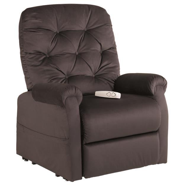 Ultimate Power Recliner Lift Chairs Lift Chairs MM-200 Chaise Lounger - Otto Charcoal IMAGE 1