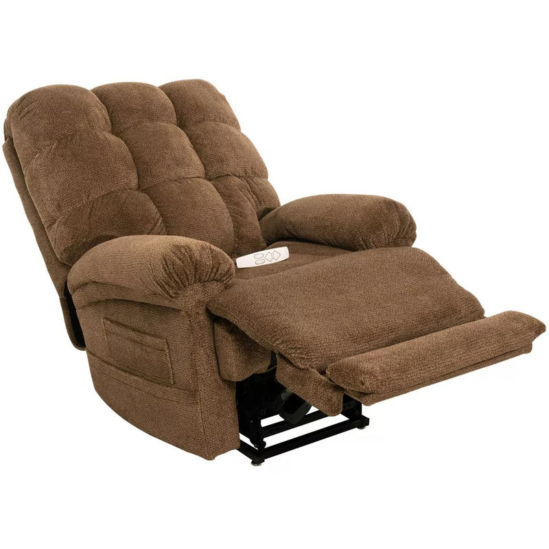 Ultimate Power Recliner Fabric - Lift Chair MM-1652-SO with MegaGuard, Deluxe Heat and Massage - Angus Nutmeg IMAGE 2