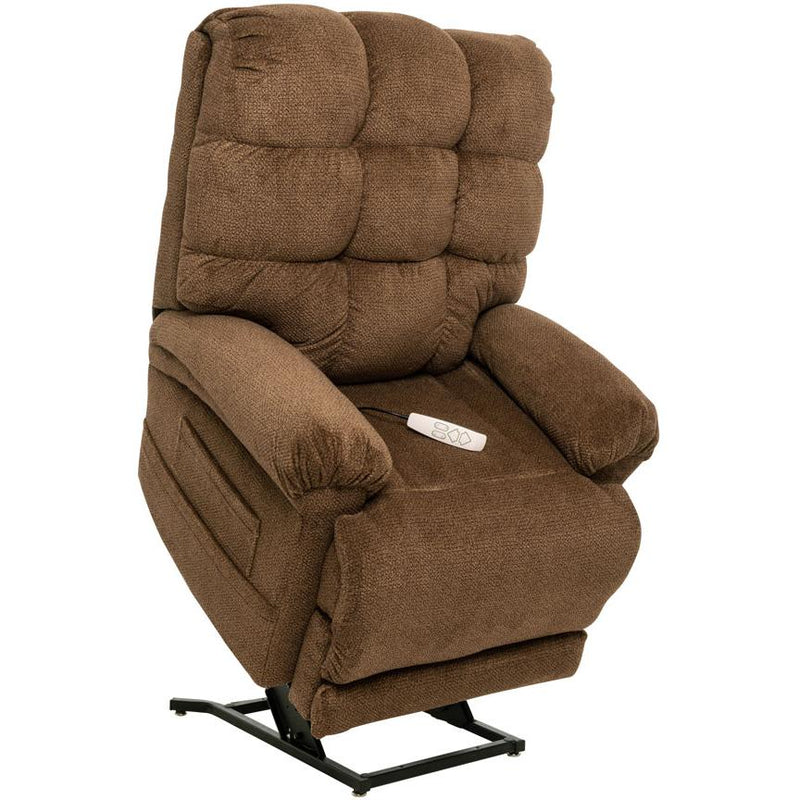 Ultimate Power Recliner Fabric - Lift Chair MM-1652-SO with MegaGuard, Deluxe Heat and Massage - Angus Nutmeg IMAGE 5