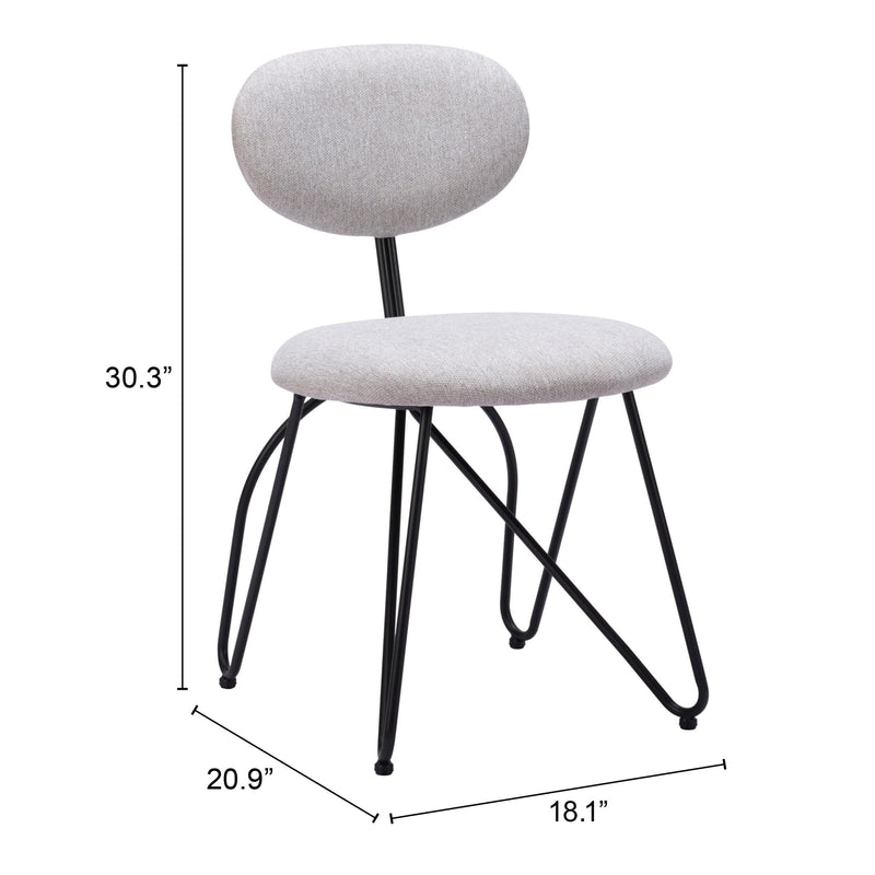 Zuo Novi Dining Chair 110017 IMAGE 8