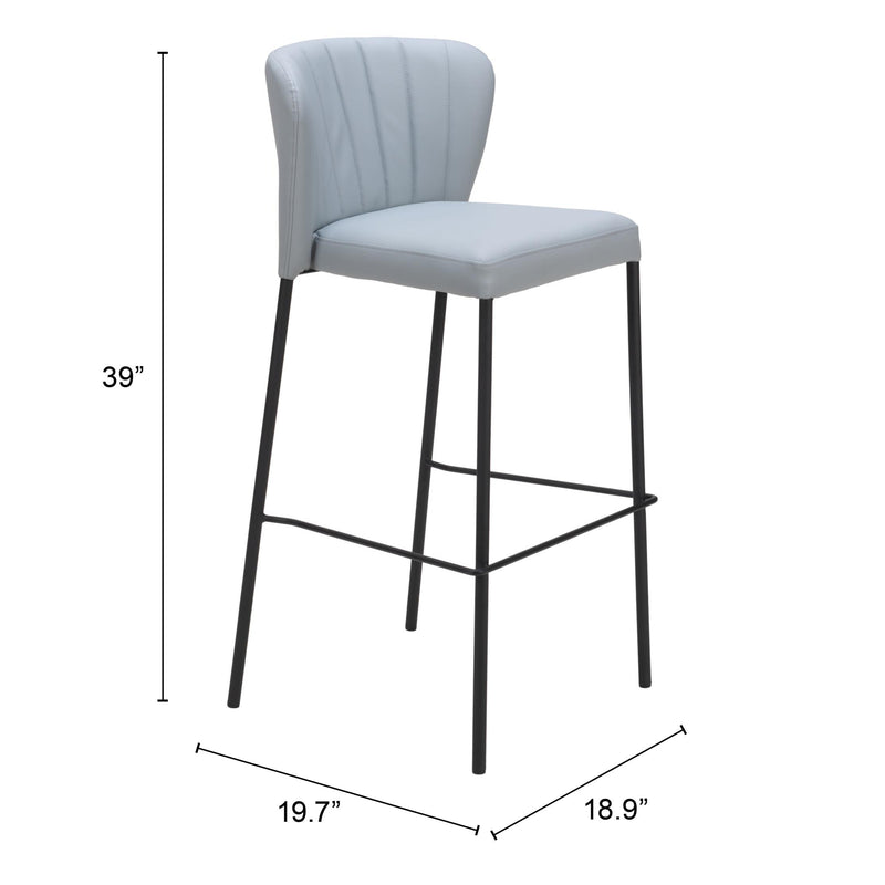 Zuo Linz Pub Height Stool 109783 IMAGE 10