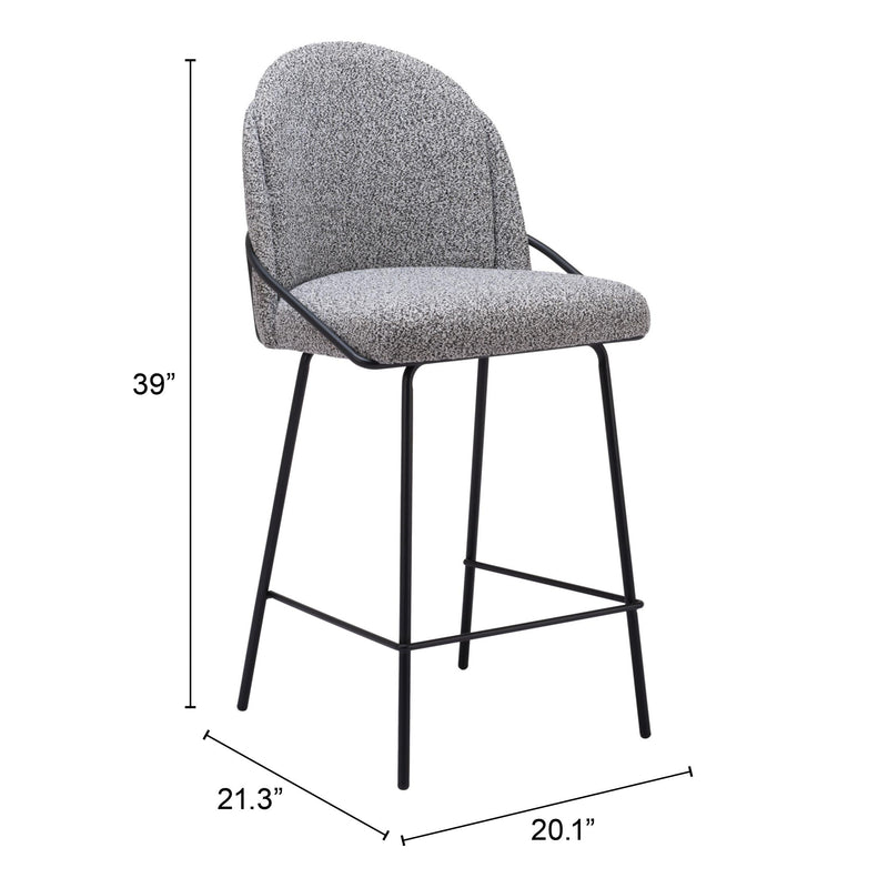 Zuo Jambi Counter Height Stool 109966 IMAGE 8