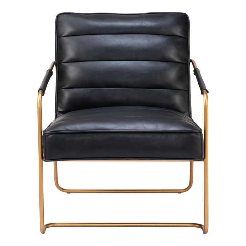 Zuo Dallas 109521 Accent Chair - Vintage Black IMAGE 3