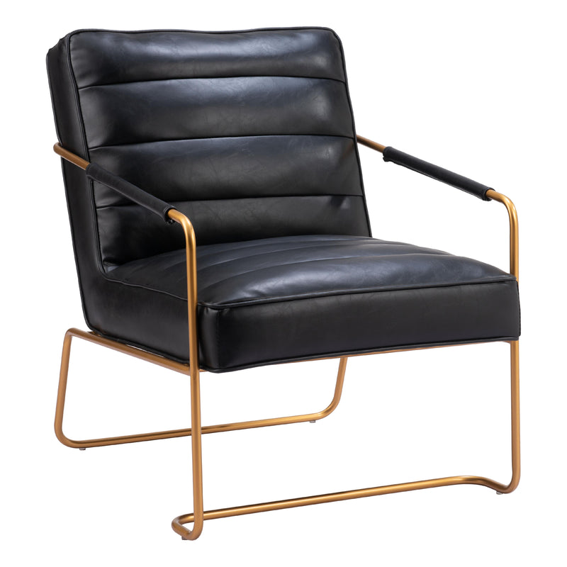 Zuo Dallas 109521 Accent Chair - Vintage Black IMAGE 6