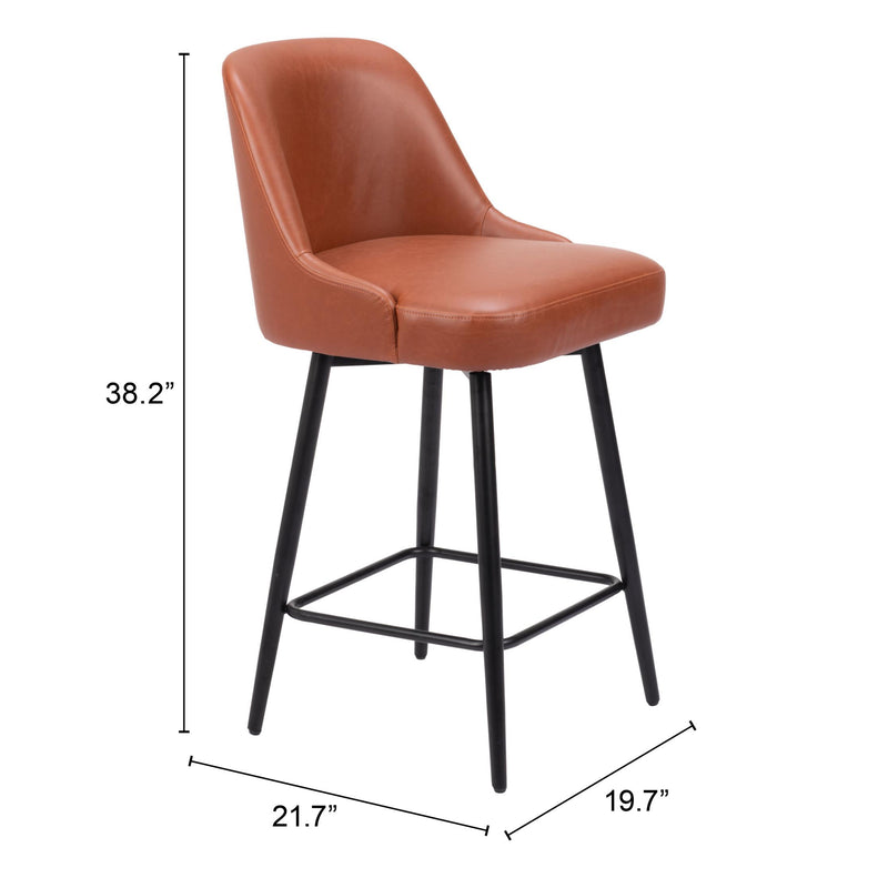 Zuo Keppel Counter Height Stool 109972 IMAGE 10