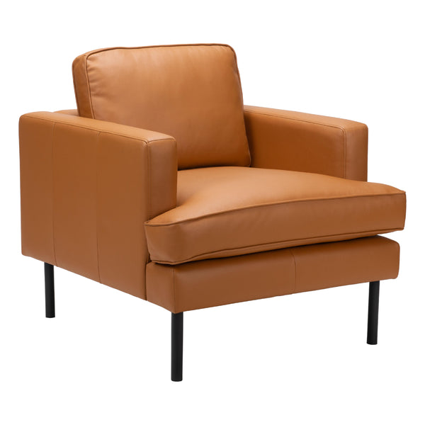 Zuo Decade 109902 Armchair - Brown IMAGE 1