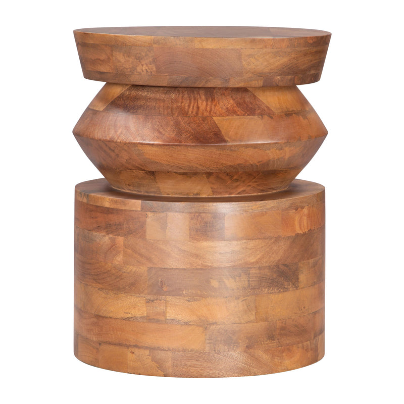 Zuo Kollam 109773 Side Table - Brown IMAGE 2