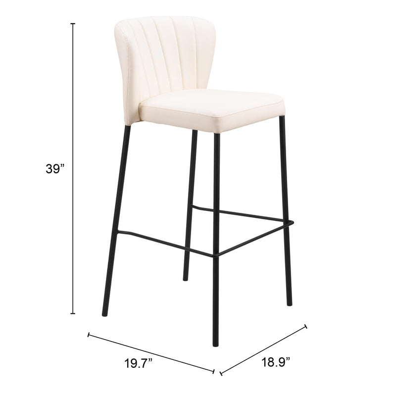 Zuo Linz Pub Height Stool 109782 IMAGE 10