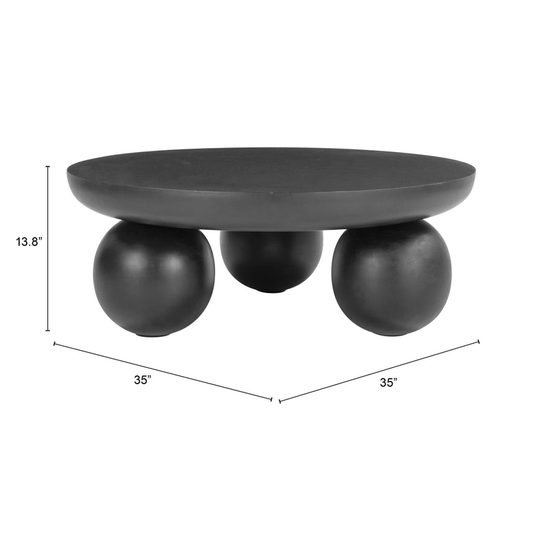 Zuo Ancona 109859 Coffee Table - Black IMAGE 6