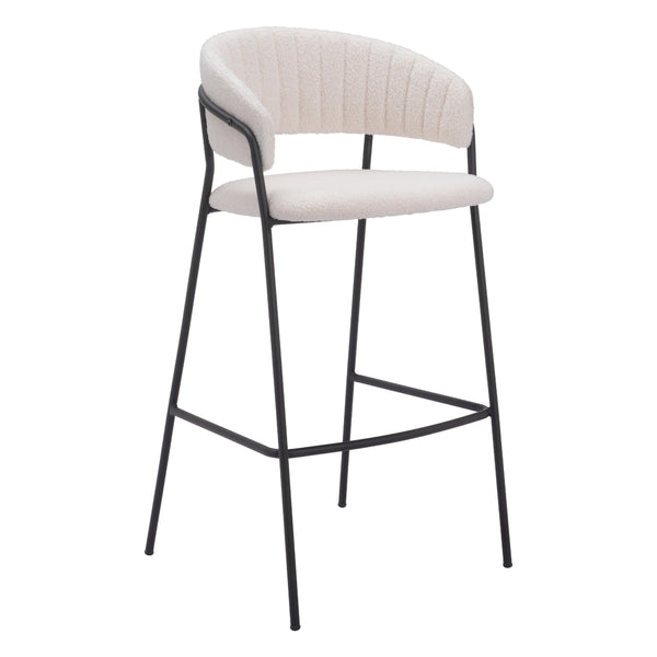 Zuo Josephine Pub Height Stool 109673 IMAGE 1