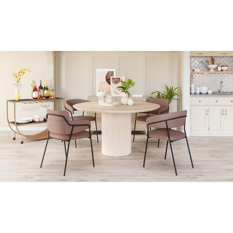 Zuo Izola 109855 Dining Table - Natural IMAGE 12