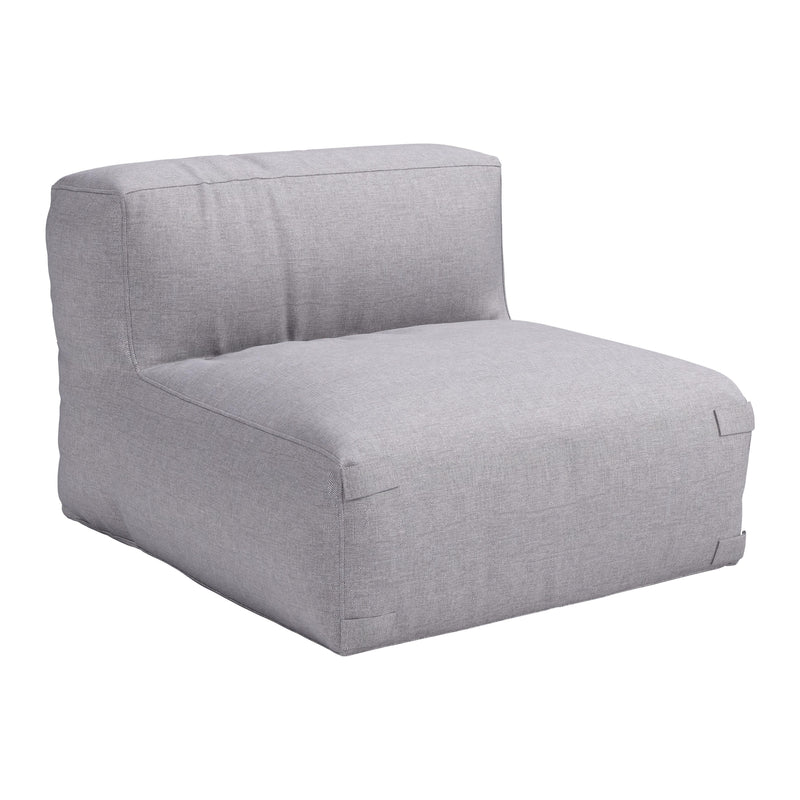 Zuo Luanda 703999 Middle Chair - Grey IMAGE 1