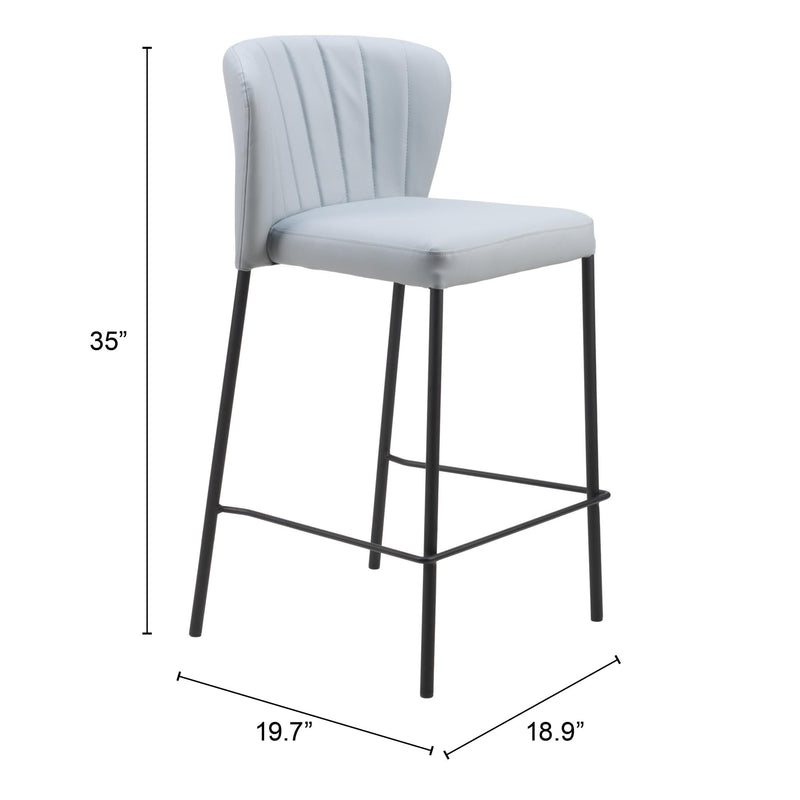 Zuo Linz Counter Height Stool 109781 IMAGE 9