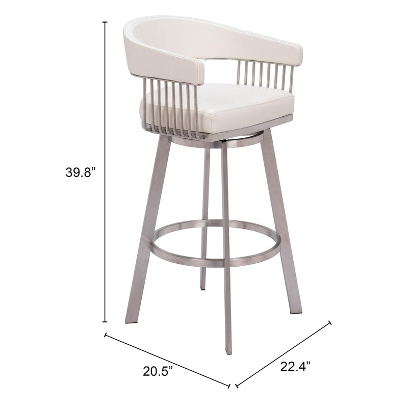 Zuo Bantry Pub Height Stool 110046 IMAGE 9