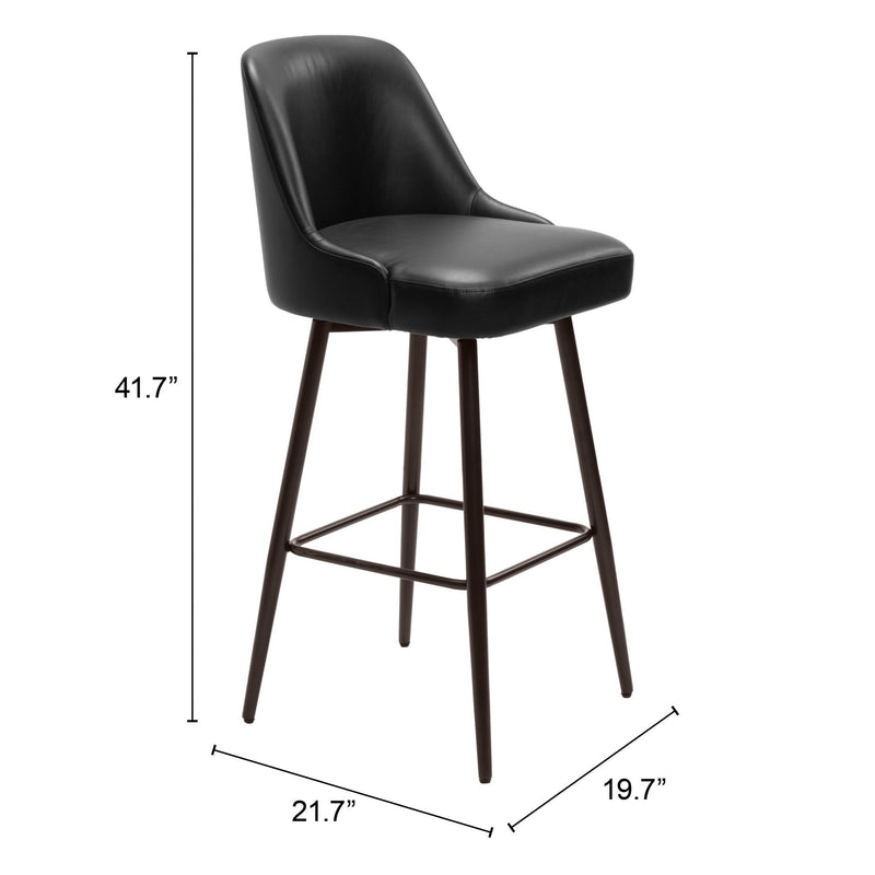 Zuo Keppel Pub Height Stool 109975 IMAGE 10