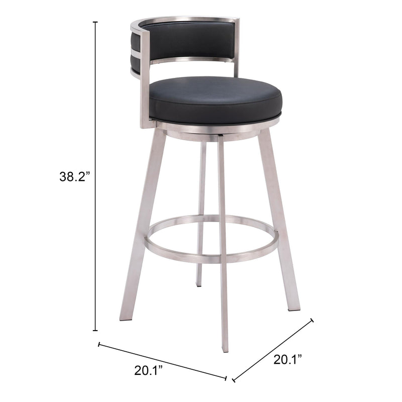 Zuo Gimsby Pub Height Stool 110044 IMAGE 9