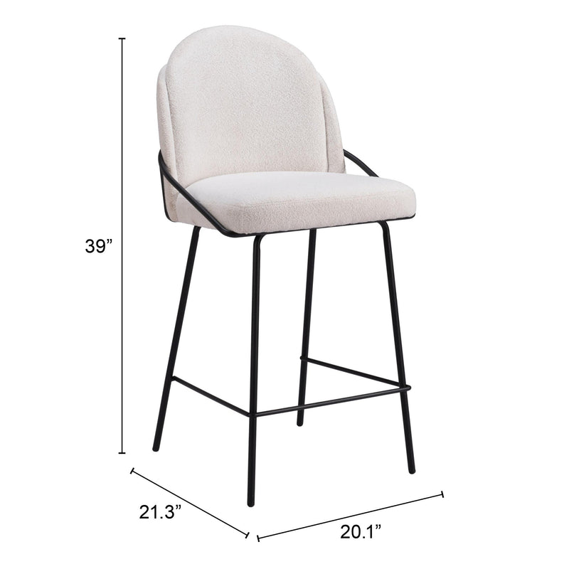 Zuo Jambi Counter Height Stool 109967 IMAGE 8