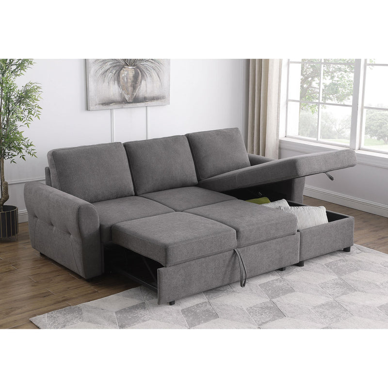 Coaster Furniture Samantha Fabric Sleeper Sectional 511088 IMAGE 4