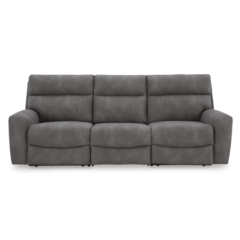 Signature Design by Ashley Next-Gen DuraPella Power Reclining Leather Look 3 pc Sectional 6100358/6100346/6100362 IMAGE 2