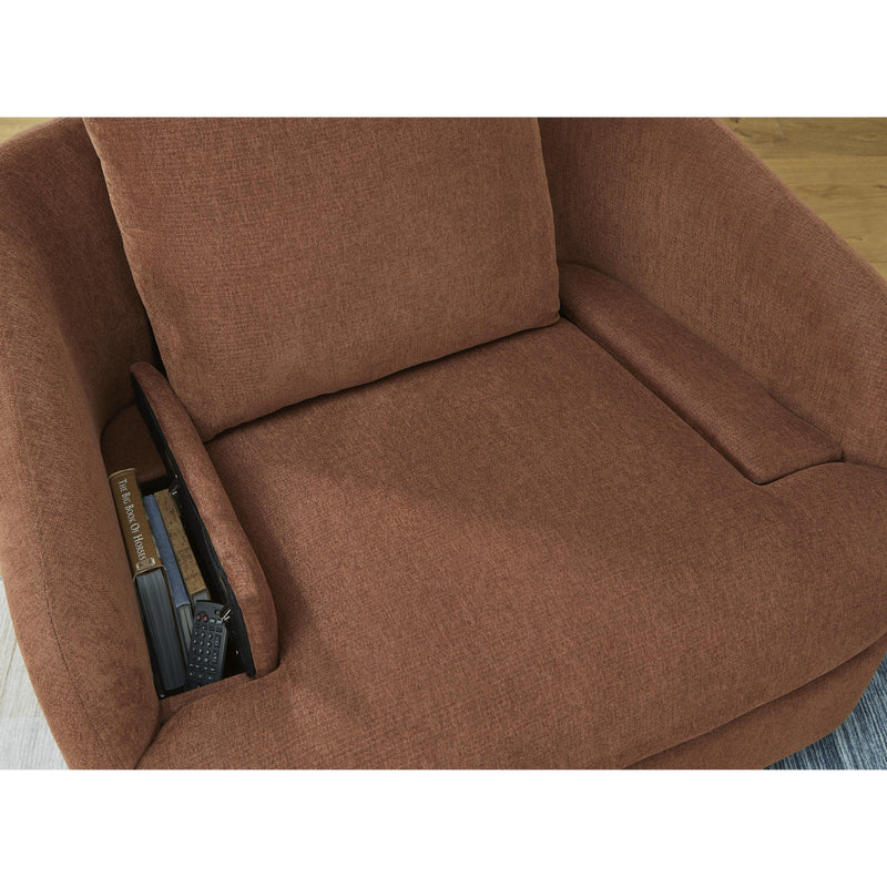 Signature Design by Ashley Pillar Peak Swivel Glider Fabric Recliner 9210261 IMAGE 8