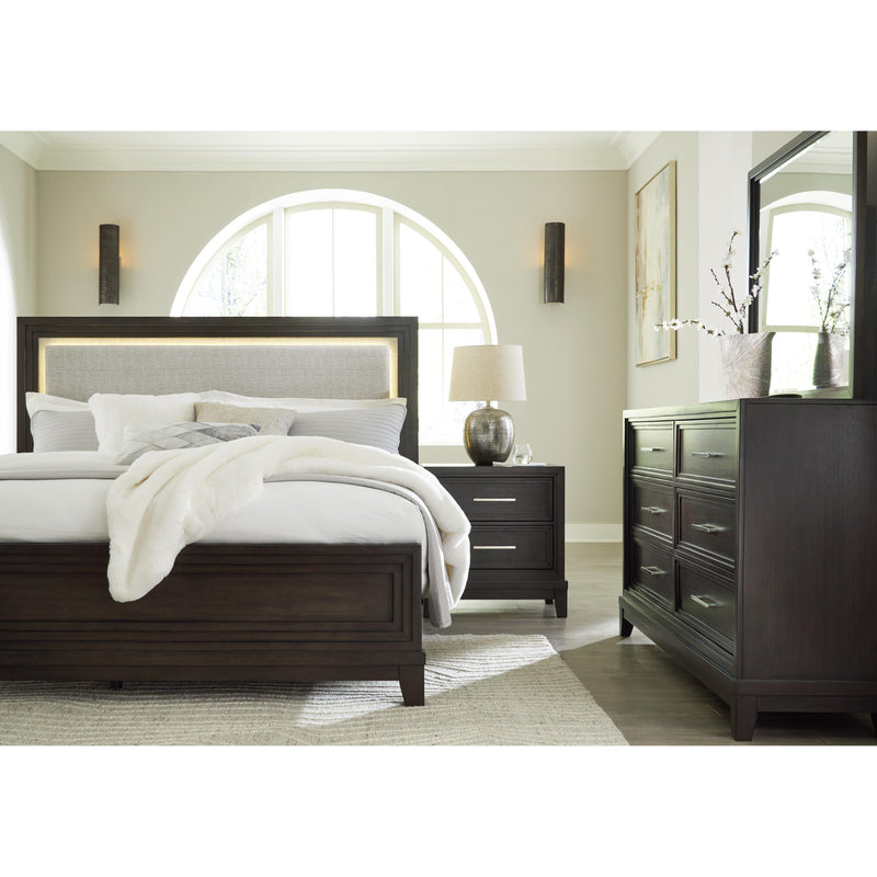 Signature Design by Ashley Neymorton King Upholstered Panel Bed B618-58/B618-56/B618-97 IMAGE 9