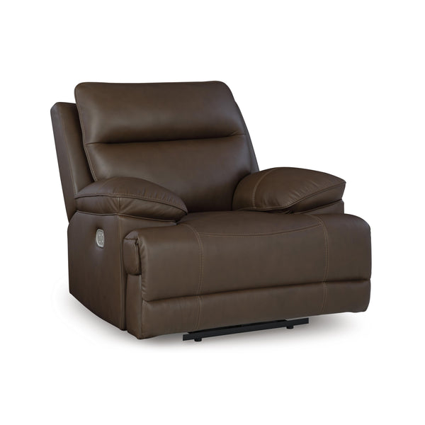 Signature Design by Ashley VonRyan Power Leather Match Recliner U1040013 IMAGE 1