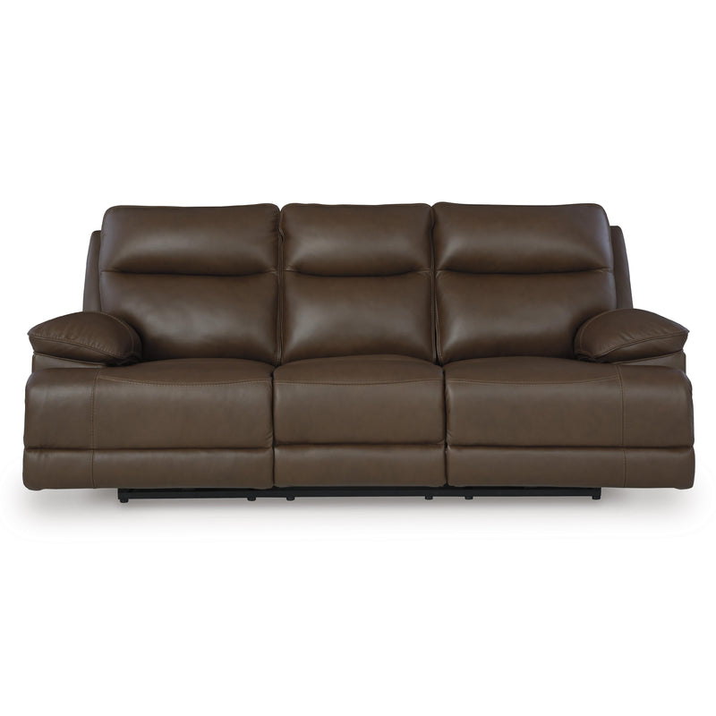 Signature Design by Ashley VonRyan Power Reclining Leather Match Sofa U1040015 IMAGE 2