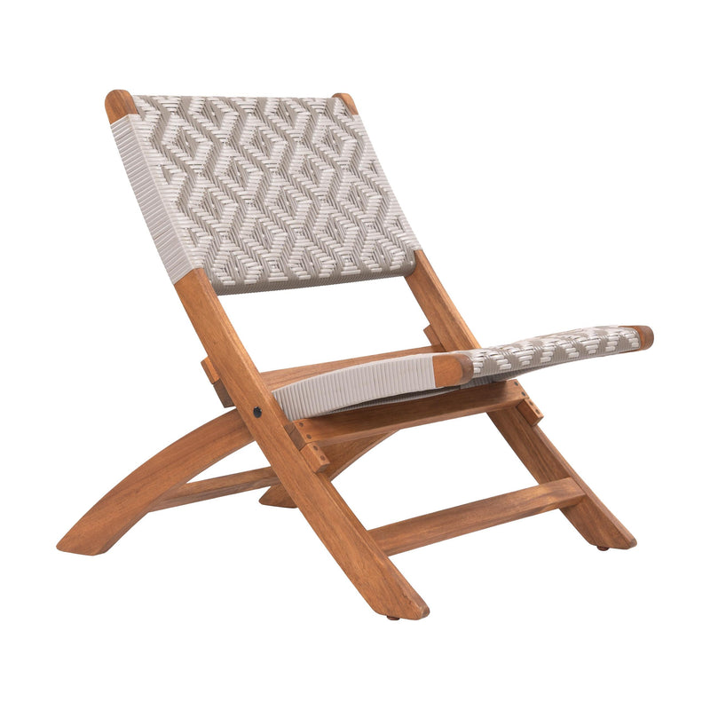 Zuo 704031 Tide Lounge Chair - Multicolor IMAGE 6