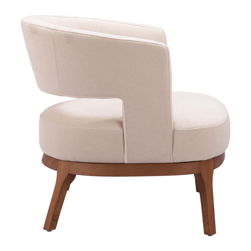 Zuo Penryn 110113 Accent Chair - Beige IMAGE 2