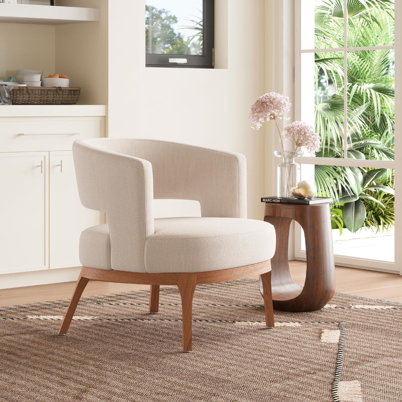 Zuo Penryn 110113 Accent Chair - Beige IMAGE 8