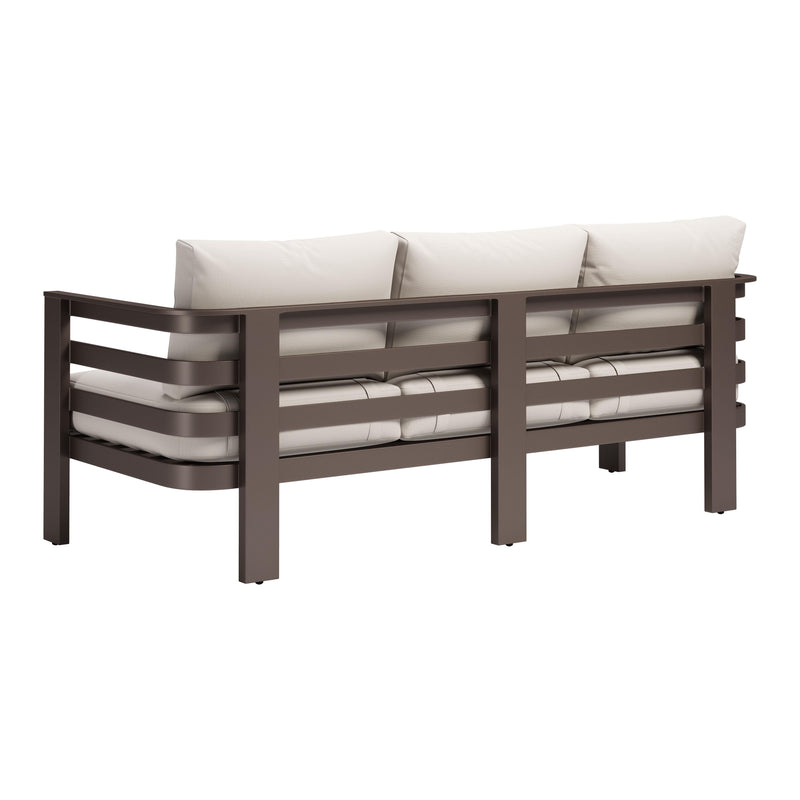 Zuo 704041 Bal Harbor Sofa - White IMAGE 5