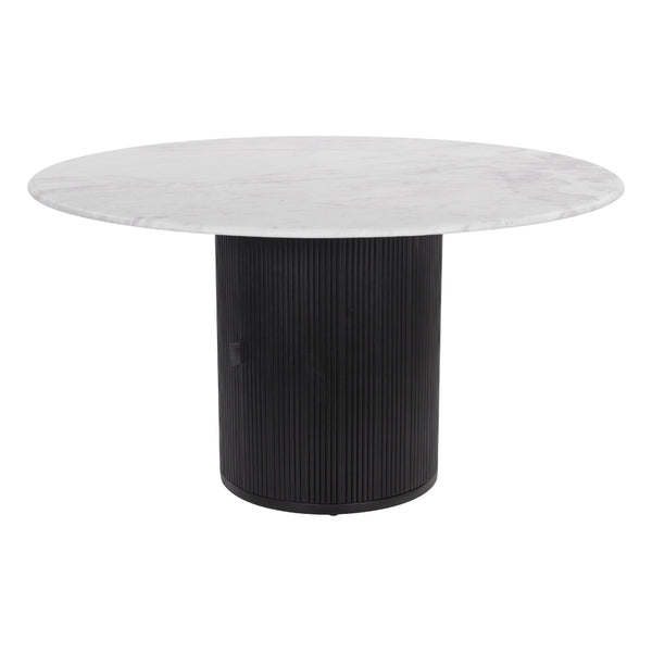 Zuo Round Izola Dining Table with Marble Top 110140 IMAGE 1