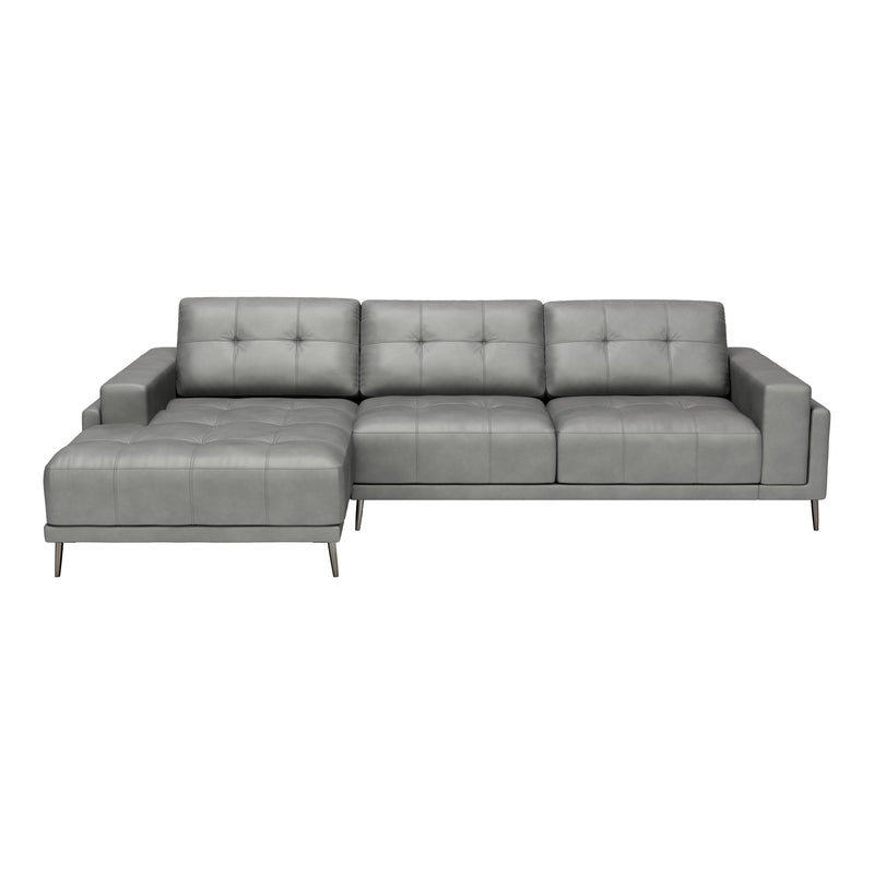 Zuo Bliss Leather Sectional 110373 IMAGE 3