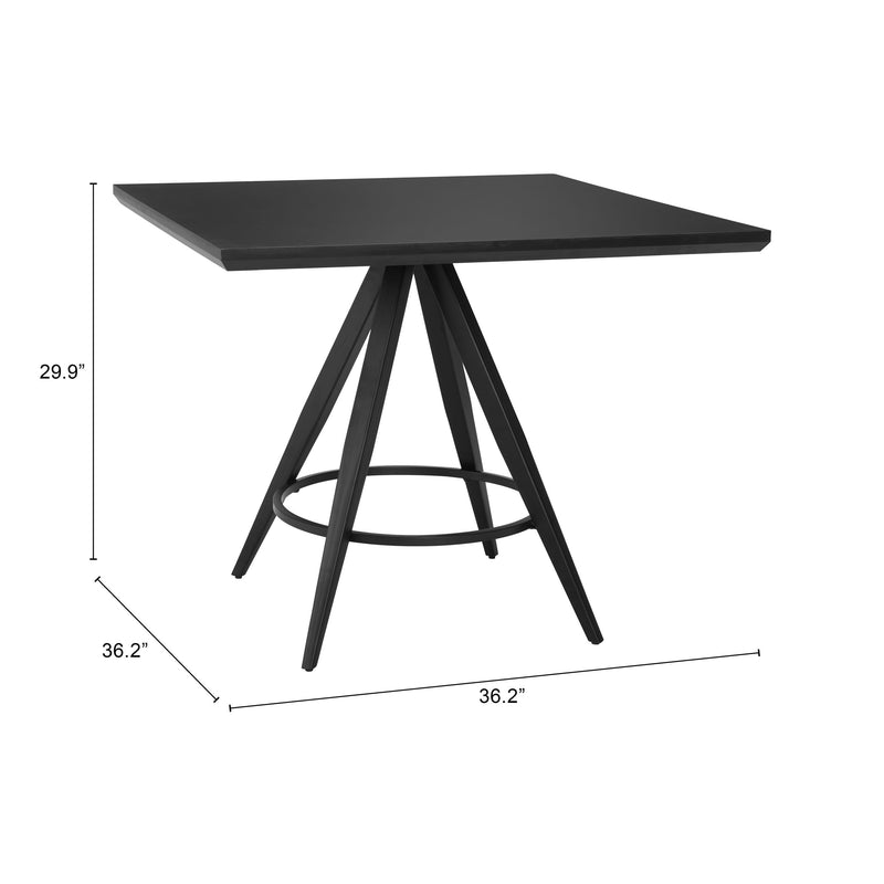 Zuo Tinos 110187 Dining Table - Black IMAGE 7