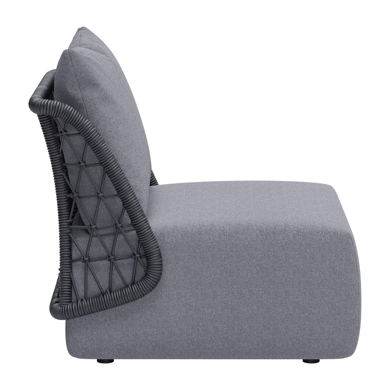 Zuo 704024 Mekan Accent Chair - Gray IMAGE 2