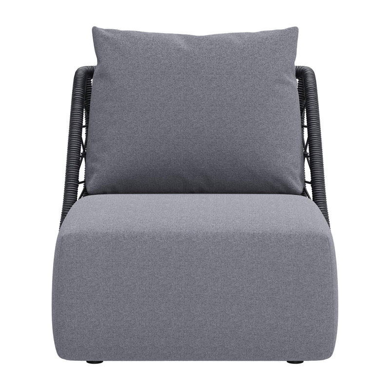 Zuo 704024 Mekan Accent Chair - Gray IMAGE 3