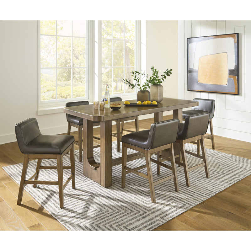 Signature Design by Ashley Cabalynn Counter Height Dining Table D974-13 IMAGE 6