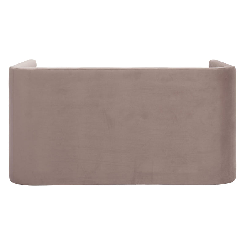 Zuo Trippel 110306 Loveseat - Taupe IMAGE 4