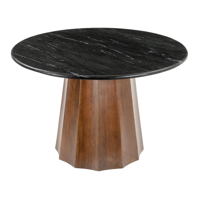 Zuo Aipe 110248 Dining Table - Black & Brown IMAGE 3