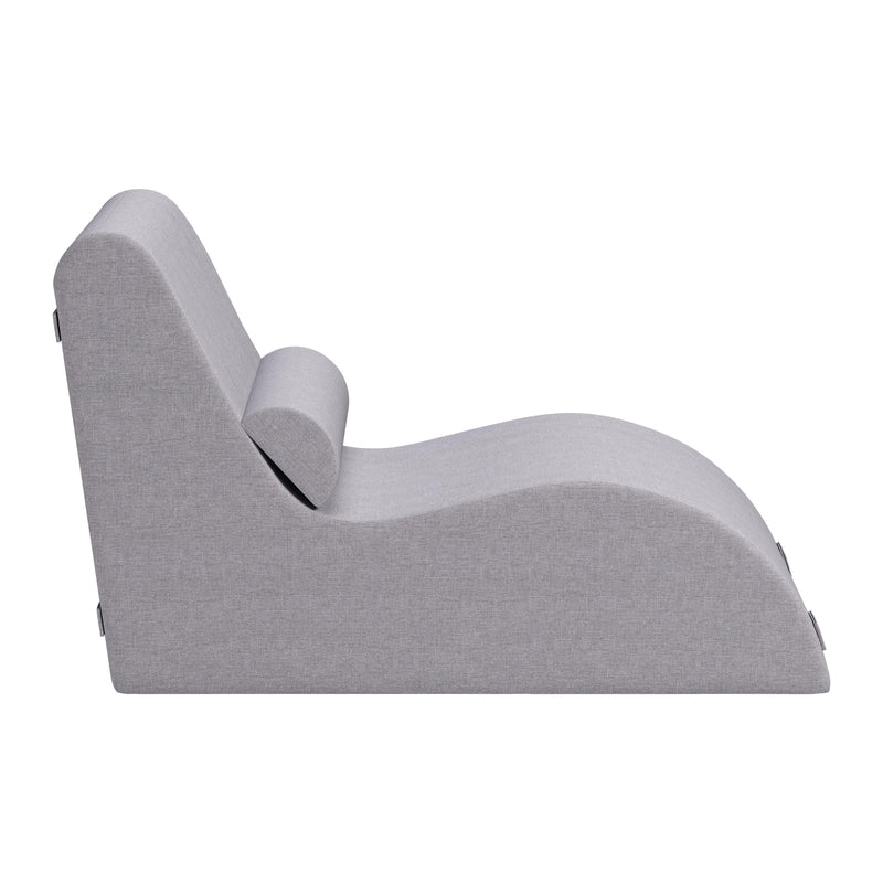 Zuo Luanda 704152 Lounge Chair - Grey IMAGE 2