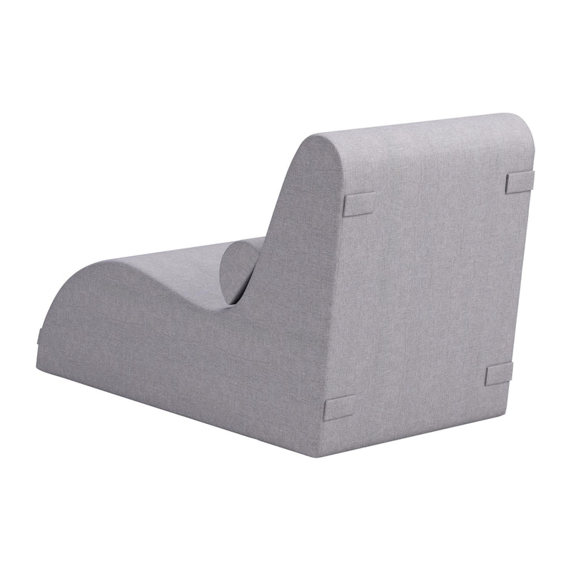 Zuo Luanda 704152 Lounge Chair - Grey IMAGE 5